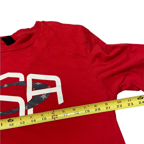 Vintage Oakley T-Shirt Size XL Center Logo TEAM USA 90s Y2K Olympics Rare - Picture 7 of 8